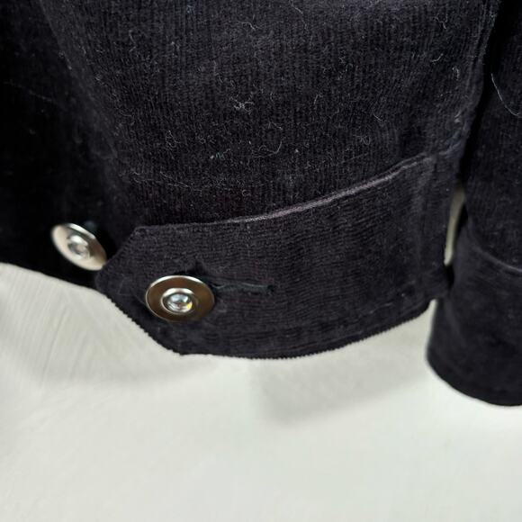 Quacker Factory Jacket Women's Size XL Wale Corduroy Rhinestone Full Zip Casual - Picture 6 of 11